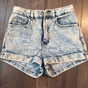 American Apparel highwaisted shorts